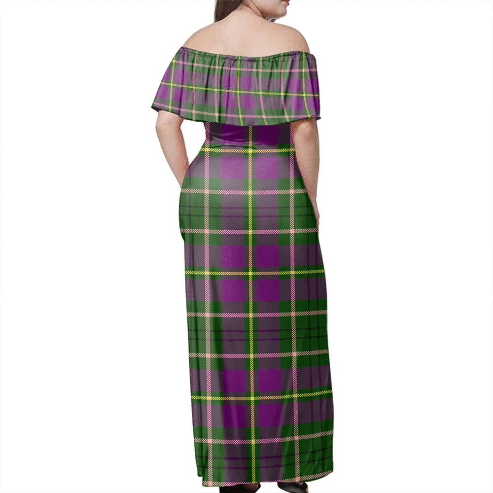 Clan Taylor Tartan Hawaii Dress QM58 Clan Taylor Tartan Hawaii Dress   