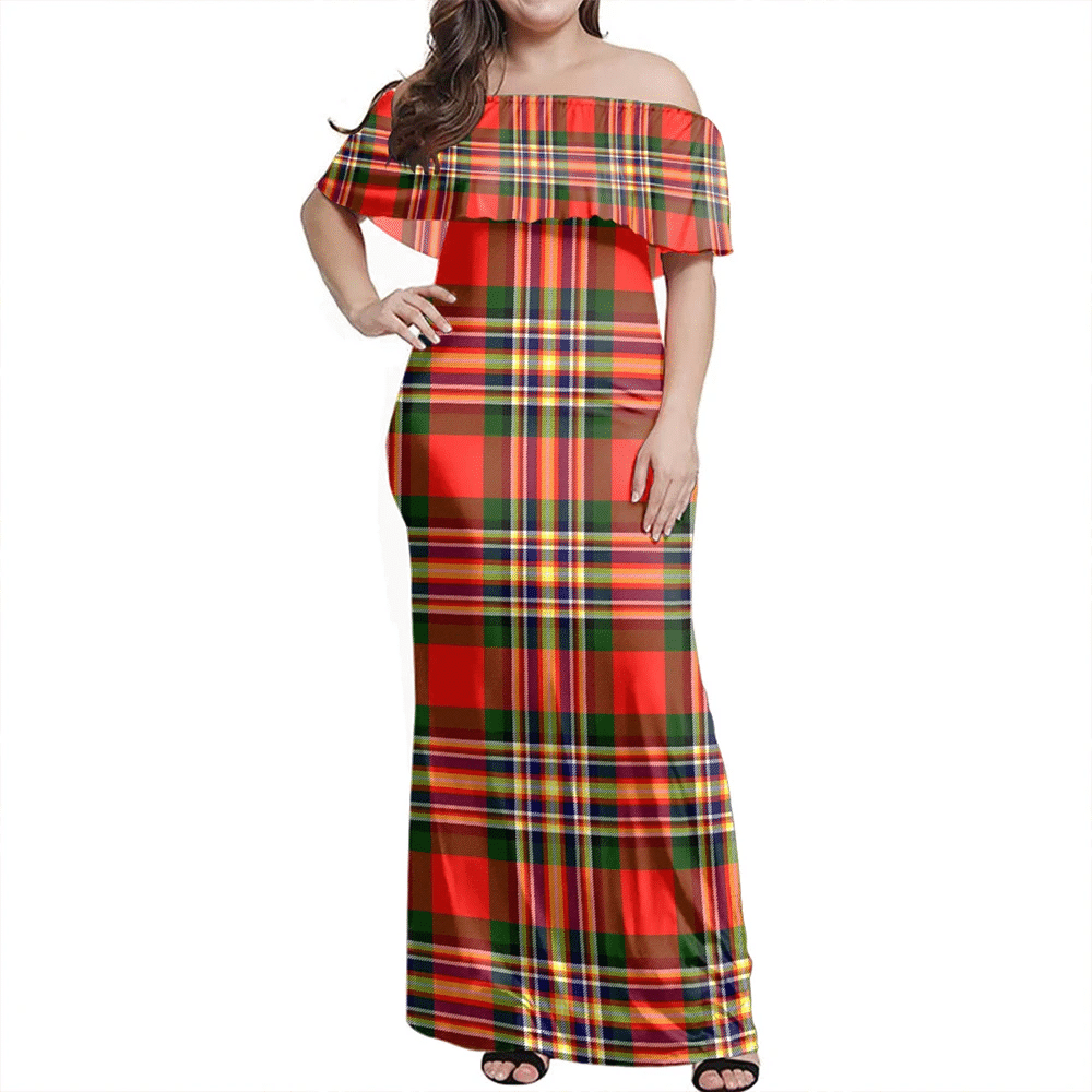 Clan MacGill Modern Tartan Hawaii Dress BA59 Clan MacGill Tartan Hawaii Dress   
