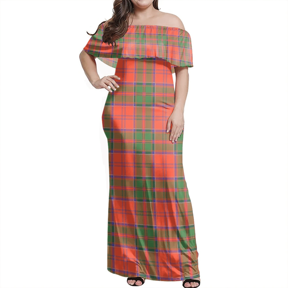 Clan Grant Ancient Tartan Hawaii Dress RS95 Clan Grant Tartan Hawaii Dress   
