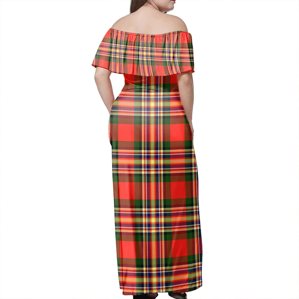 Clan MacGill Modern Tartan Hawaii Dress BA59 Clan MacGill Tartan Hawaii Dress   