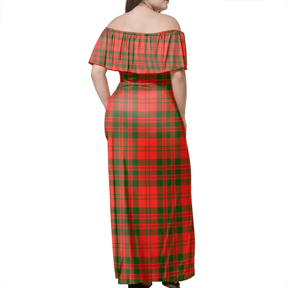 Clan Livingstone Modern Tartan Hawaii Dress QN79 Clan Livingstone Tartan Hawaii Dress   