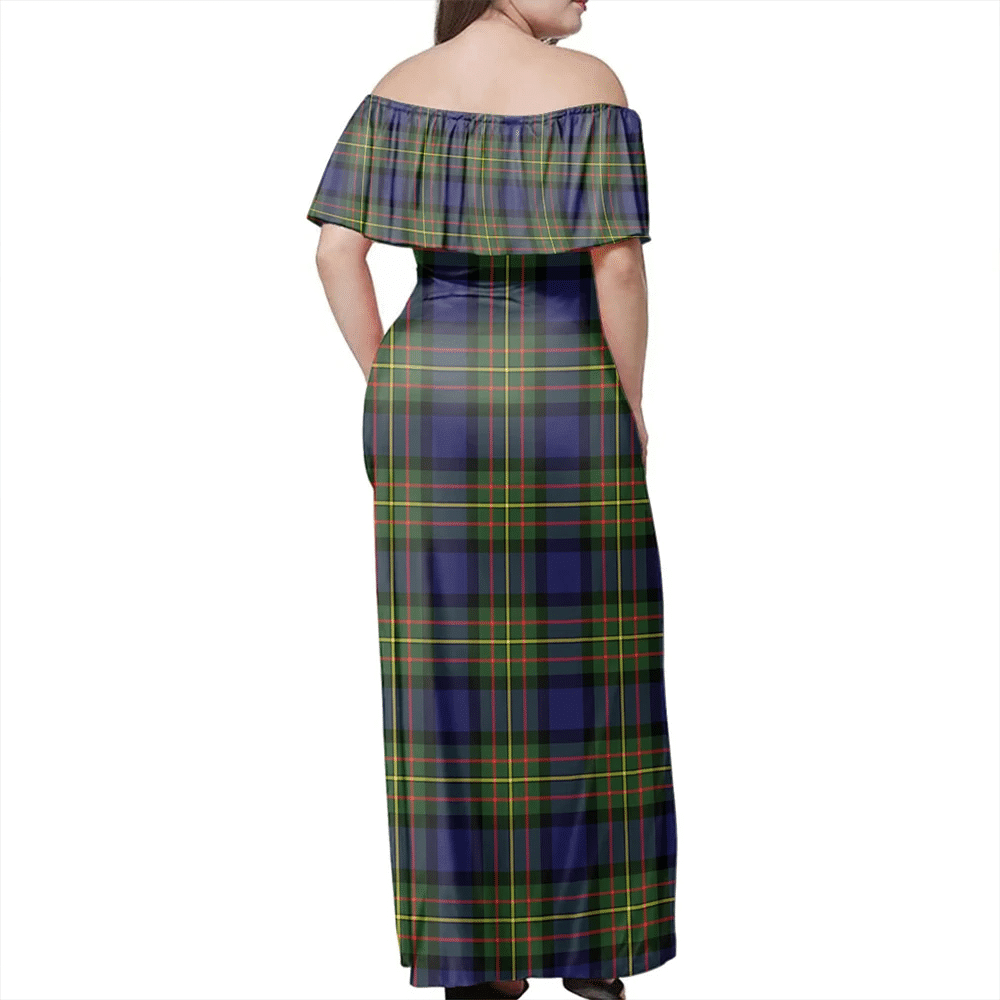Clan MacLaren Modern Tartan Hawaii Dress XC20  Tartan Hawaii Dress   