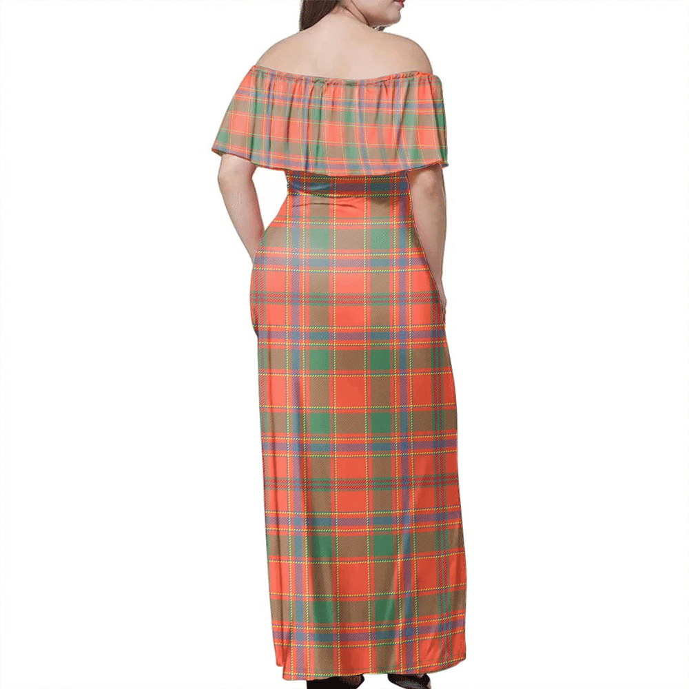 Clan Munro Ancient Tartan Hawaii Dress US46 Clan Munro Tartan Hawaii Dress   