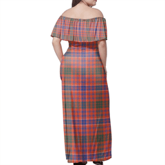 Clan MacRae Ancient Tartan Hawaii Dress DC48 Clan MacRae Tartan Hawaii Dress   