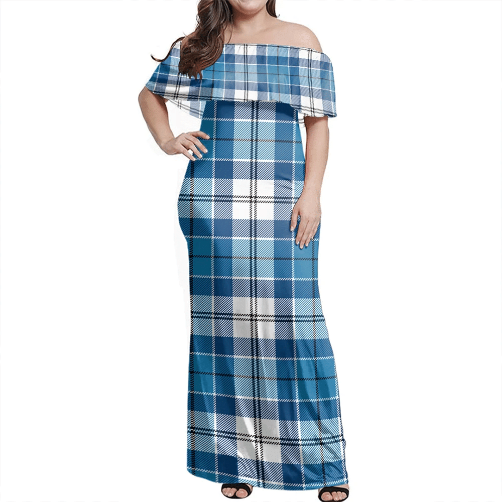 Clan Roberton Tartan Hawaii Dress AH58 Clan Roberton Tartan Hawaii Dress   
