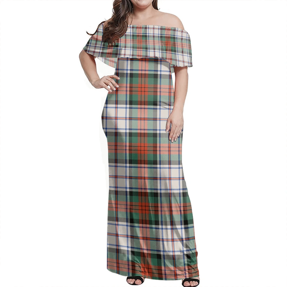 Clan MacDuff Dress Ancient Tartan Hawaii Dress DZ52 Clan MacDuff Tartan Hawaii Dress   