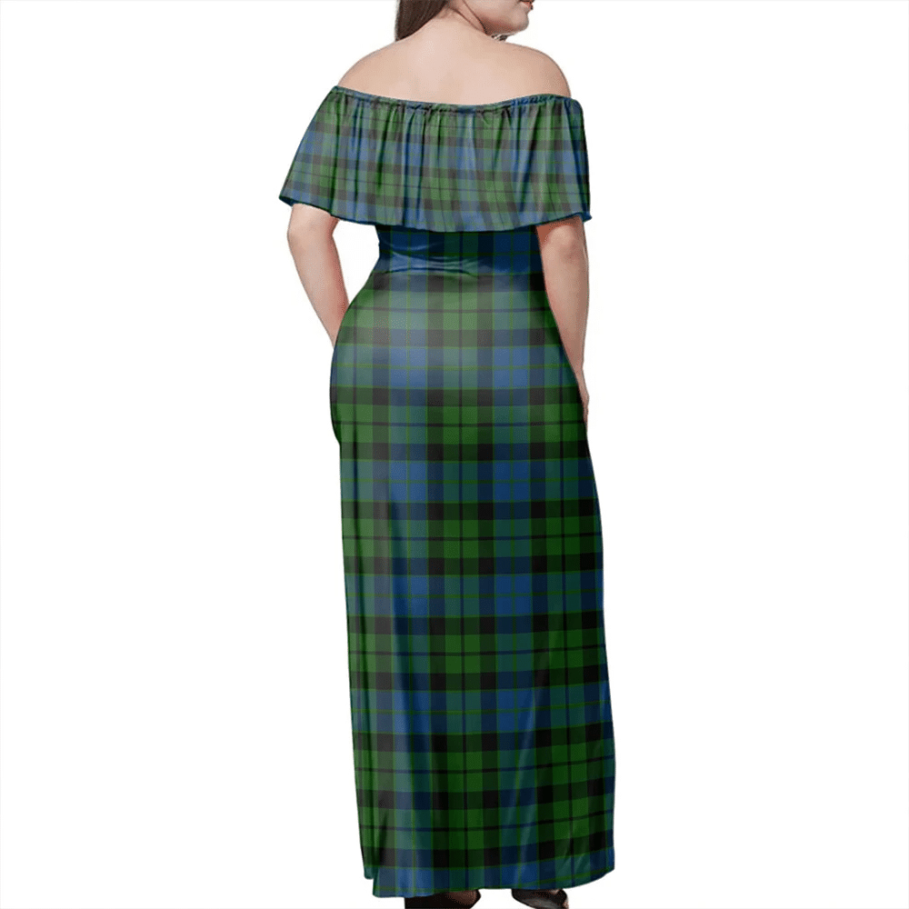 Clan MacKay Modern Tartan Hawaii Dress LX13 Clan MacKay Tartan Hawaii Dress   