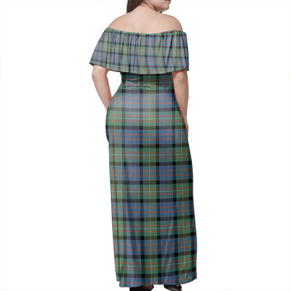 Clan MacDonnell Of Glengarry Ancient Tartan Hawaii Dress GB70 Clan Glen Tartan Hawaii Dress   