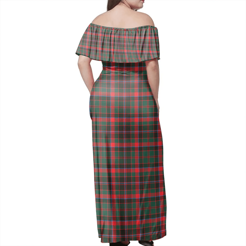 Clan Cumming Hunting Modern Tartan Hawaii Dress VR70 Clan Cumming Tartan Hawaii Dress   