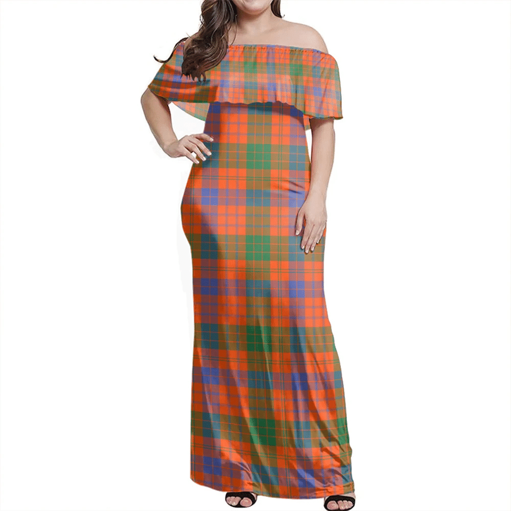 Clan Ross Ancient Tartan Hawaii Dress IP79 Clan Ross Tartan Hawaii Dress   