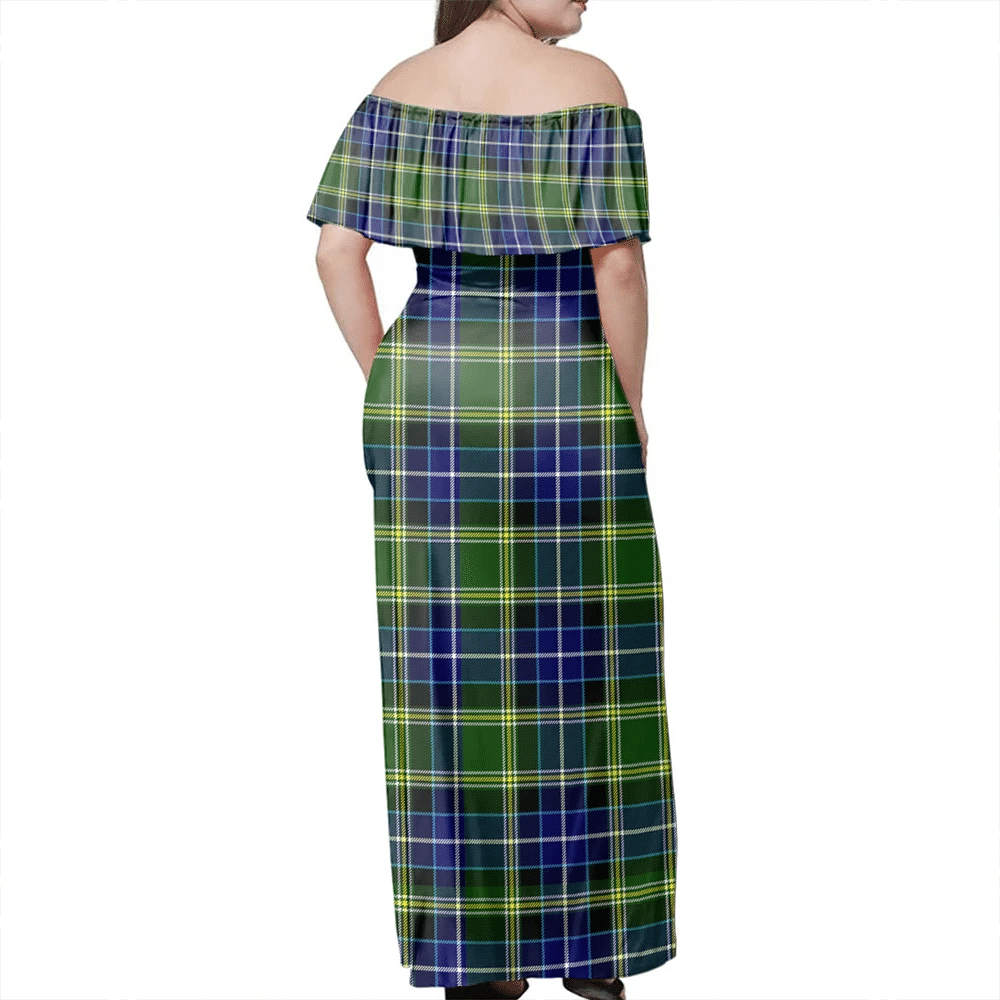 Clan MacKellar Tartan Hawaii Dress DS49 Clan MacKellar Tartan Hawaii Dress   