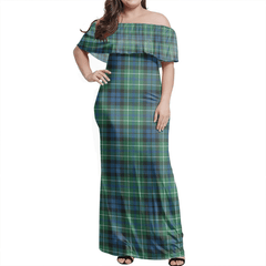 Clan MacNeil Of Colonsay Ancient Tartan Hawaii Dress BA44 Clan MacNeil / MacNeill Tartan Hawaii Dress   