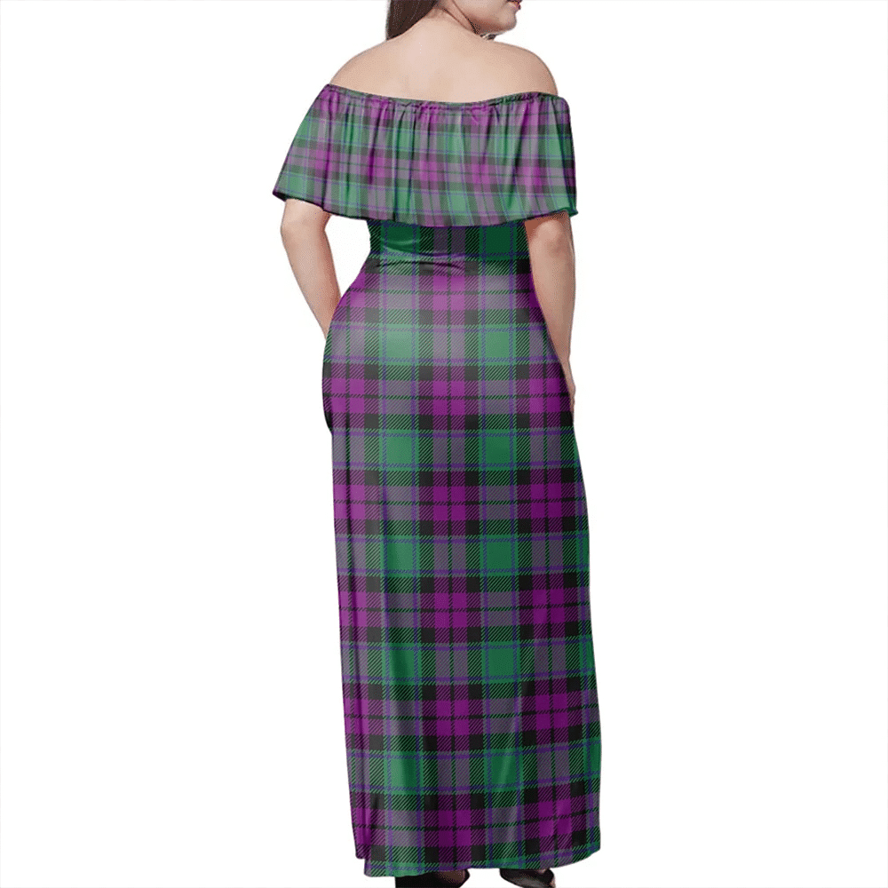 Clan MacArthur Milton Tartan Hawaii Dress UR35 Clan MacArthur Tartan Hawaii Dress   