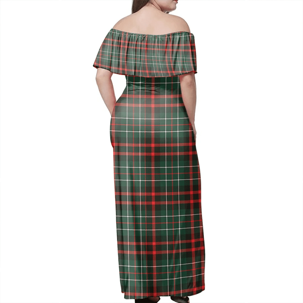 Clan MacDiarmid Modern Tartan Hawaii Dress KJ51 Clan MacDiarmid Tartan Hawaii Dress   