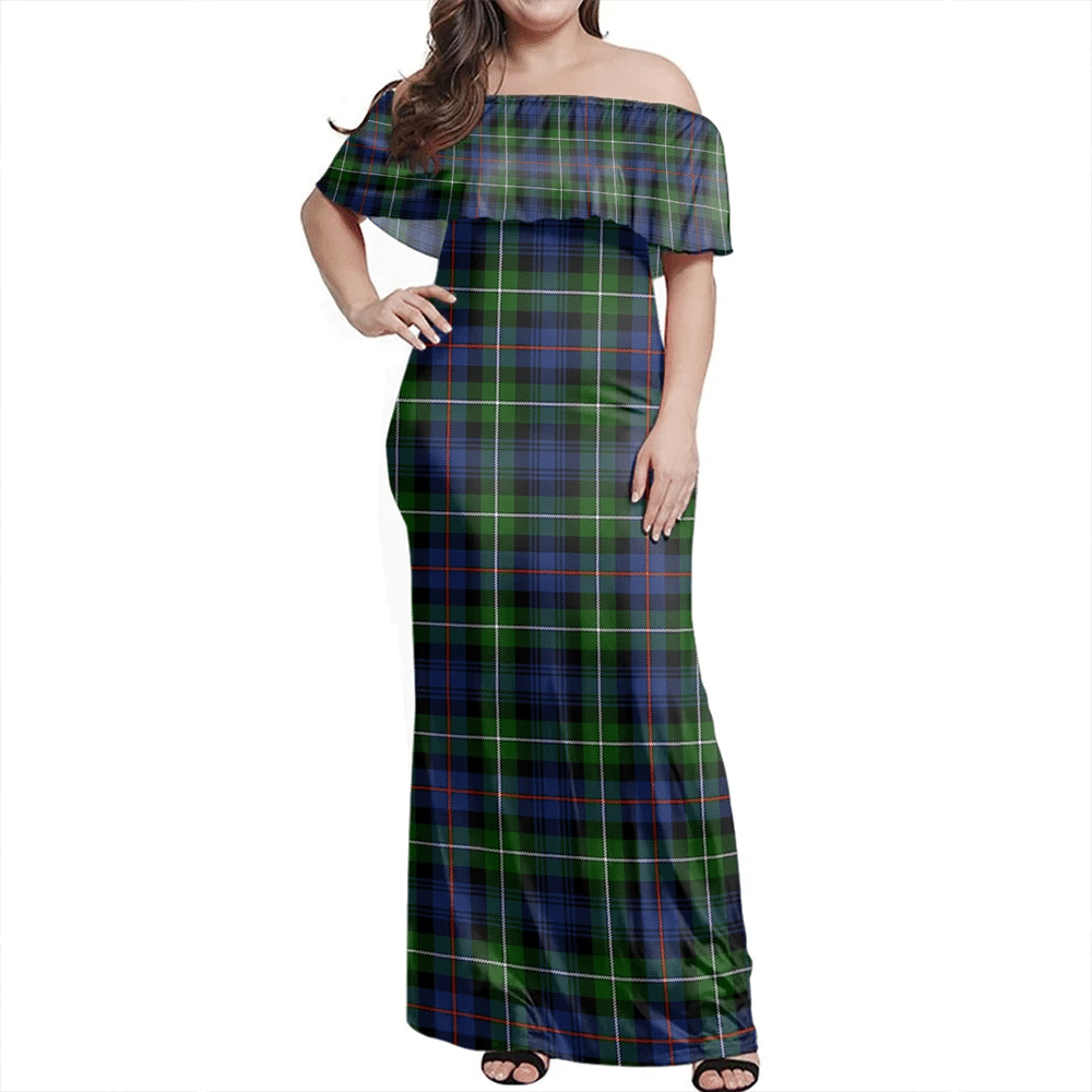 Clan MacKenzie Modern Tartan Hawaii Dress OD10 Clan MacKenzie Tartan Hawaii Dress   