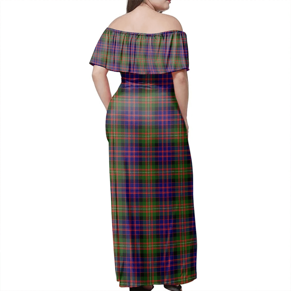 Clan MacDonnell Of Glengarry Modern Tartan Hawaii Dress NG92 Clan Glen Tartan Hawaii Dress   