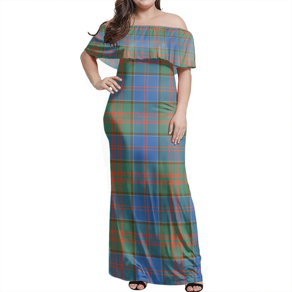 Clan Stewart Of Appin Hunting Ancient Tartan Hawaii Dress XQ94 Clan Stewart of Appin Tartan Hawaii Dress   