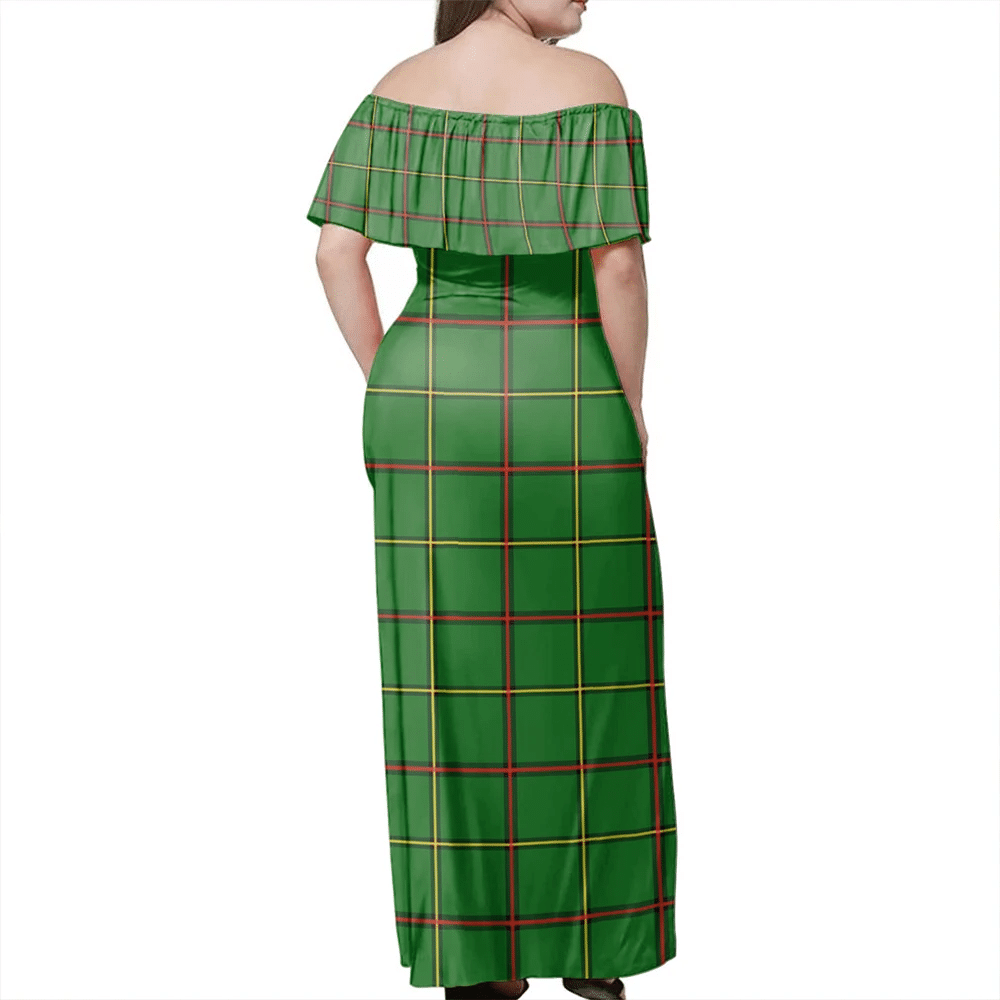 Clan Tribe Of Mar Tartan Hawaii Dress PQ36 Clan Mar Tartan Hawaii Dress   