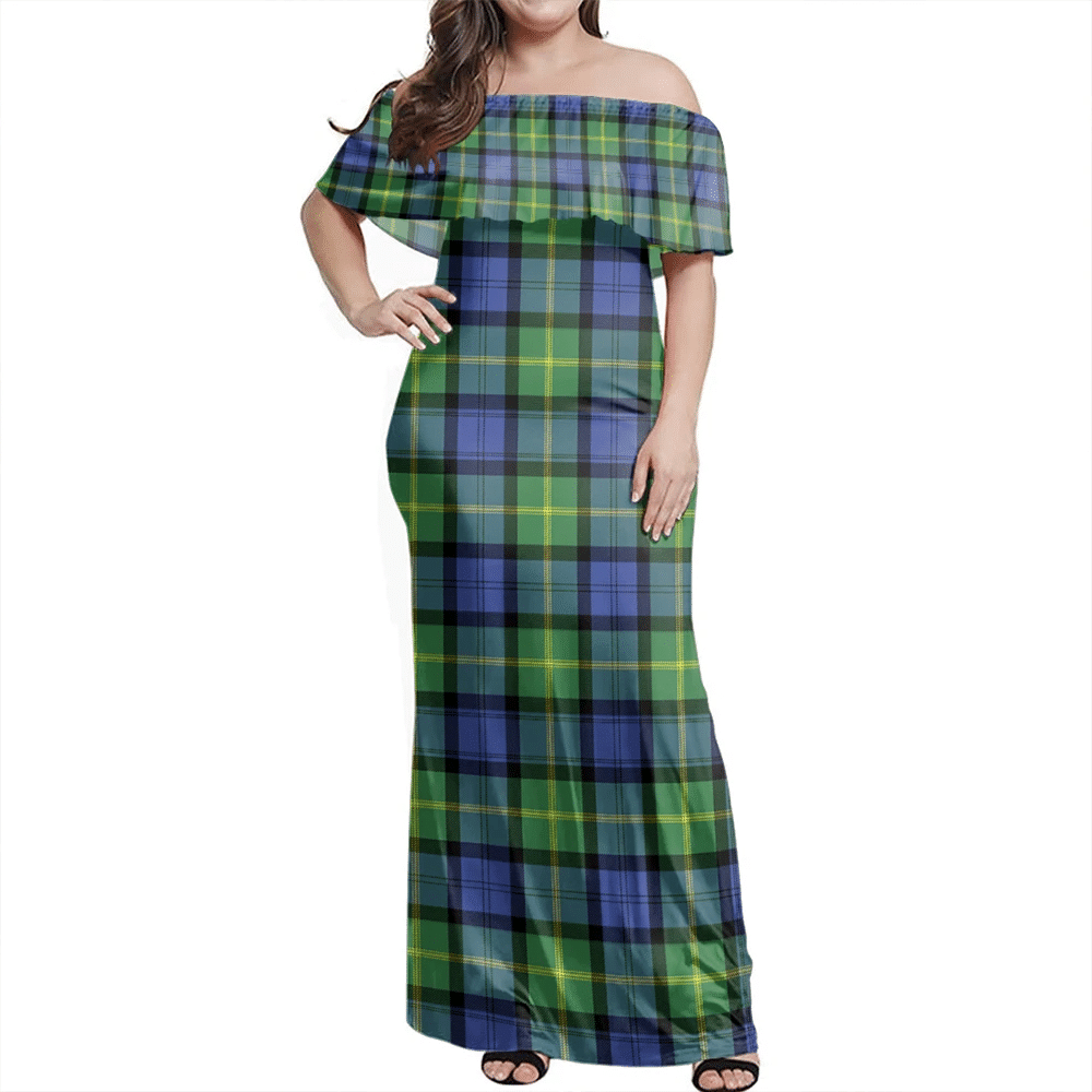 Clan Gordon Old Ancient Tartan Hawaii Dress VG80 Clan Gordon Tartan Hawaii Dress   