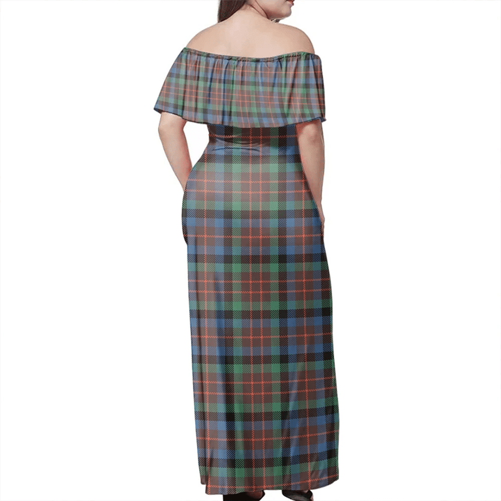 Clan MacDuff Hunting Ancient Tartan Hawaii Dress DC55 Clan MacDuff Tartan Hawaii Dress   