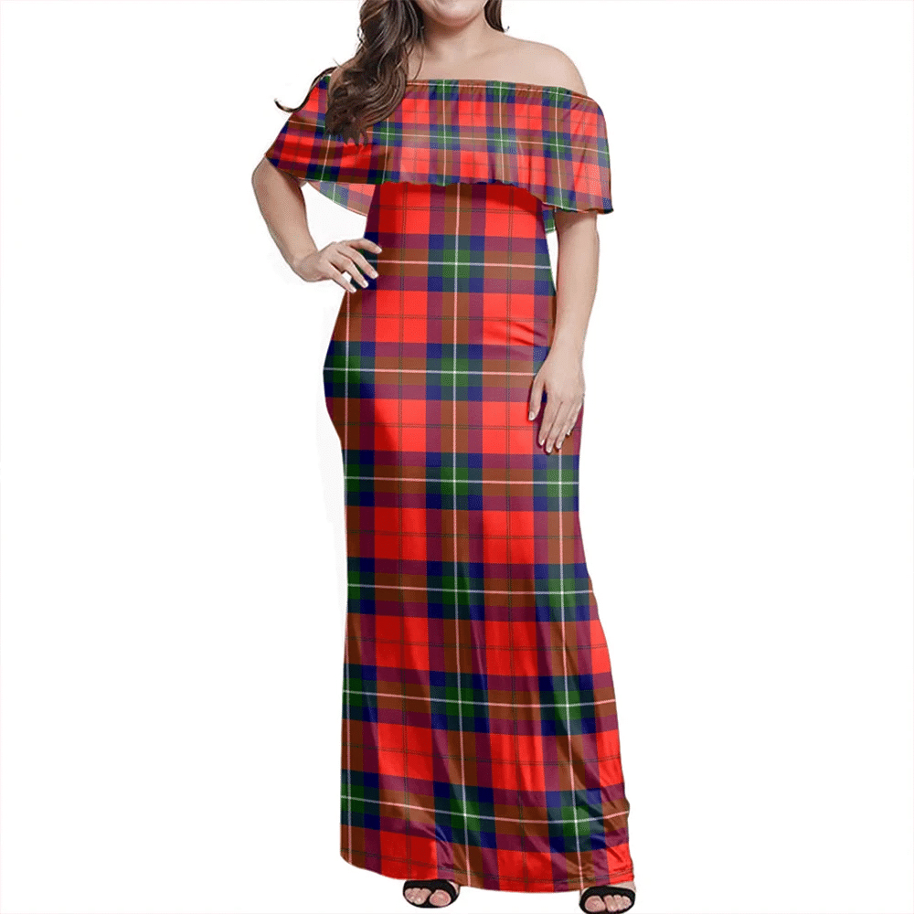 Clan Ruthven Modern Tartan Hawaii Dress EA92 Clan Ruthven Tartan Hawaii Dress   