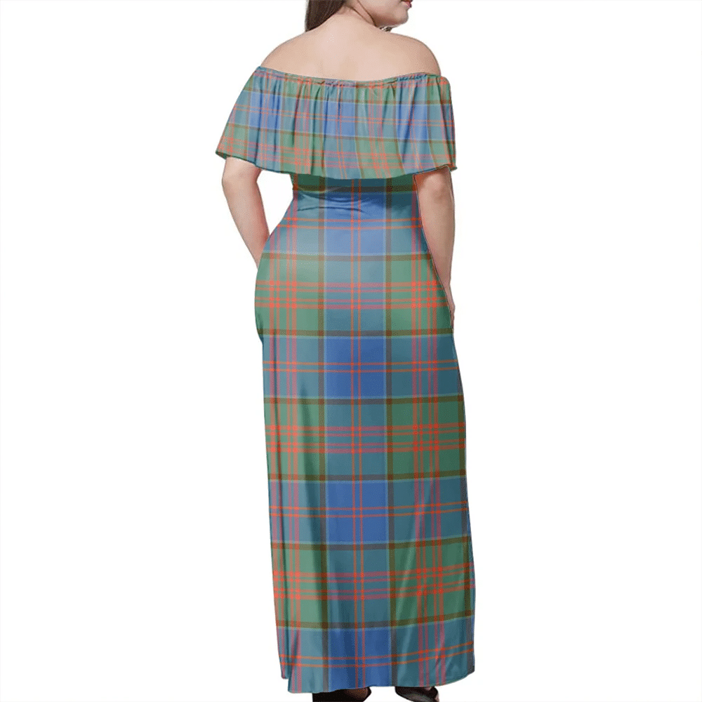Clan Stewart Of Appin Hunting Ancient Tartan Hawaii Dress XQ94 Clan Stewart of Appin Tartan Hawaii Dress   