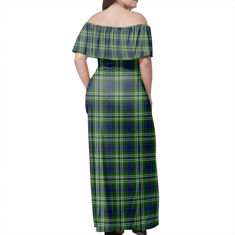 Clan Tweedside District Tartan Hawaii Dress GH98  Tartan Hawaii Dress   