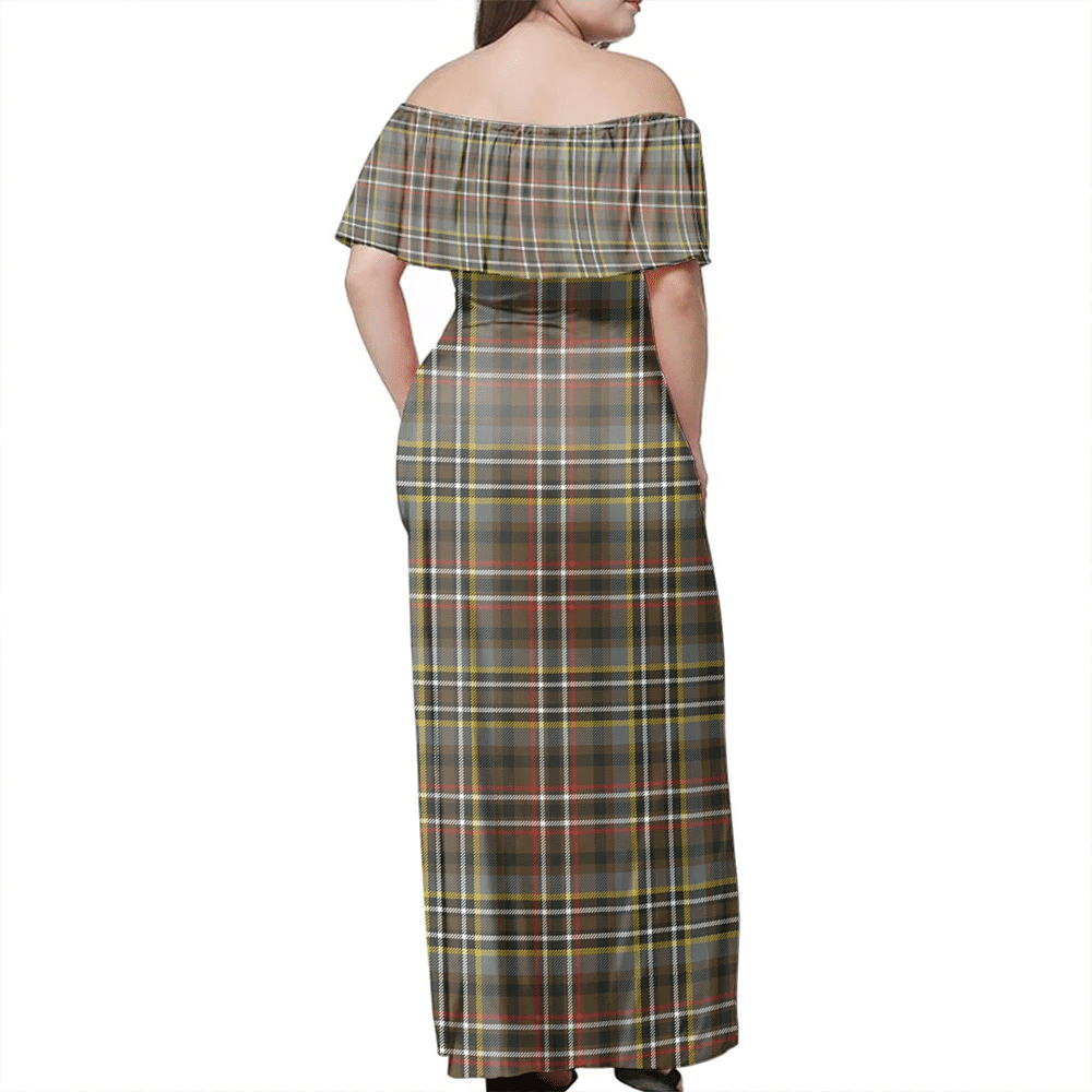 Clan Scott Green Weathered Tartan Hawaii Dress RD27 Clan Scott (Scott Tartan) Tartan Hawaii Dress   