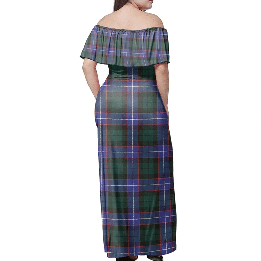 Clan Guthrie Modern Tartan Hawaii Dress DT66 Clan Guthrie Tartan Hawaii Dress   