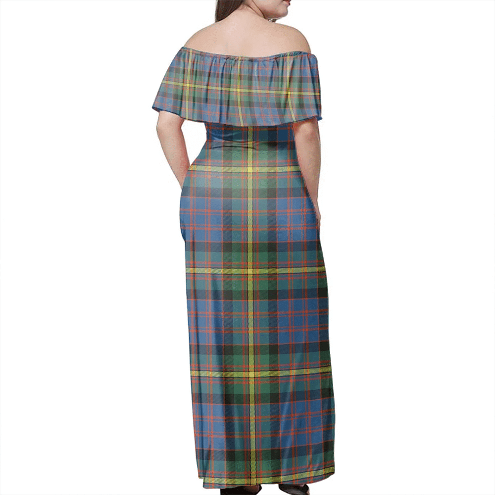 Clan MacSporran Ancient Tartan Hawaii Dress XS10 Clan MacSporran Tartan Hawaii Dress   