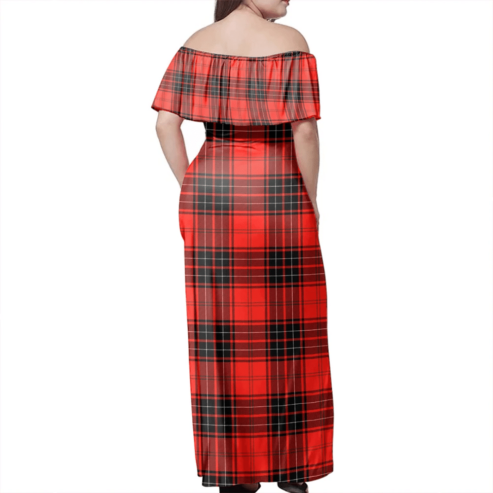 Clan Wemyss Modern Tartan Hawaii Dress EQ43 Clan Wemyss Tartan Hawaii Dress   