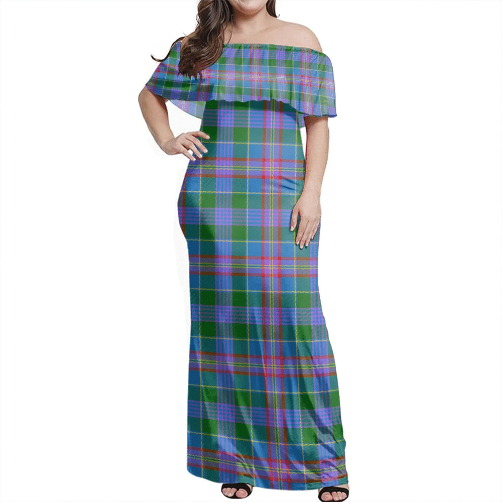 Clan Ralston Tartan Hawaii Dress IR88 Clan Ralston Tartan Hawaii Dress   