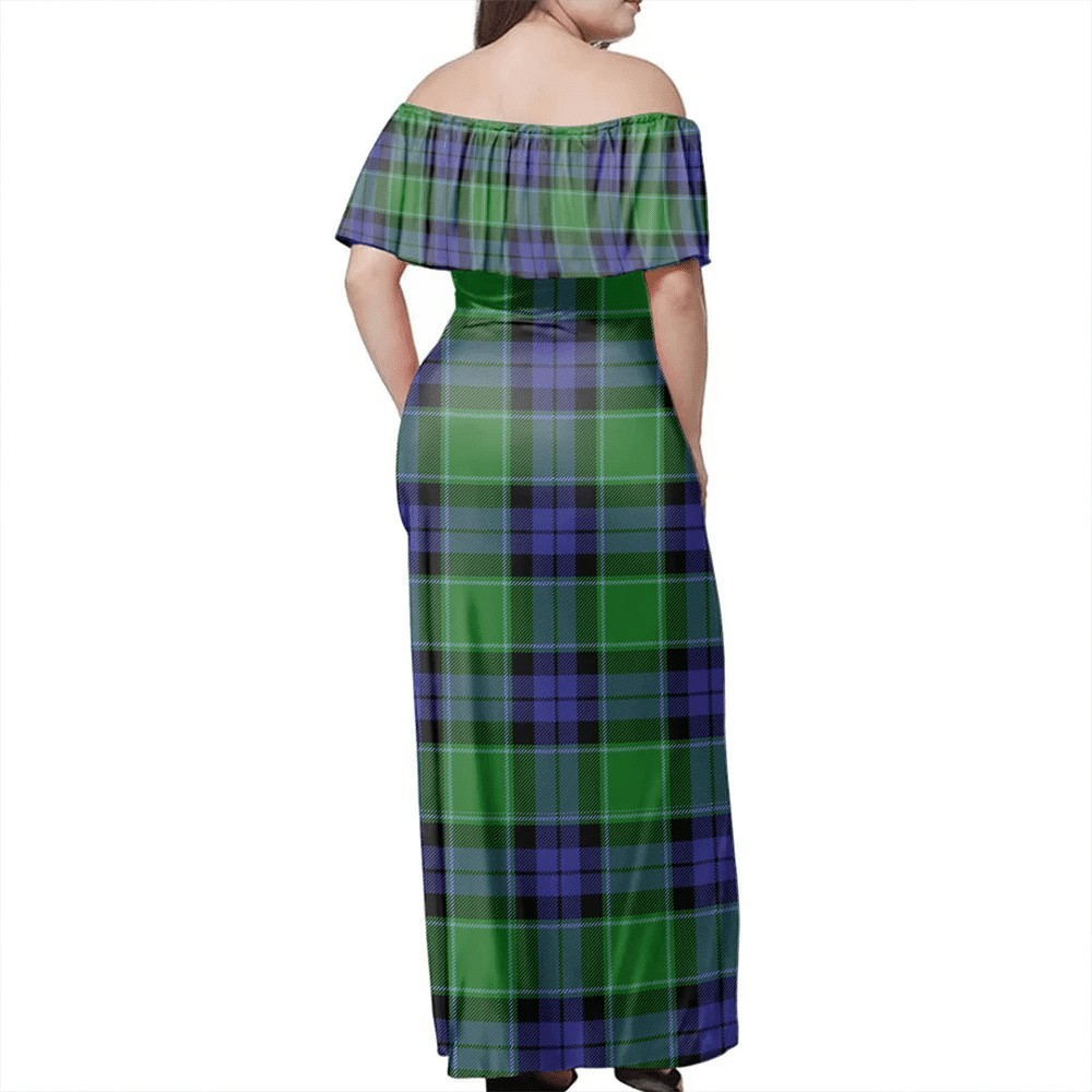 Clan Graham Of Menteith Modern Tartan Hawaii Dress VF93 Clan Graham Tartan Hawaii Dress   