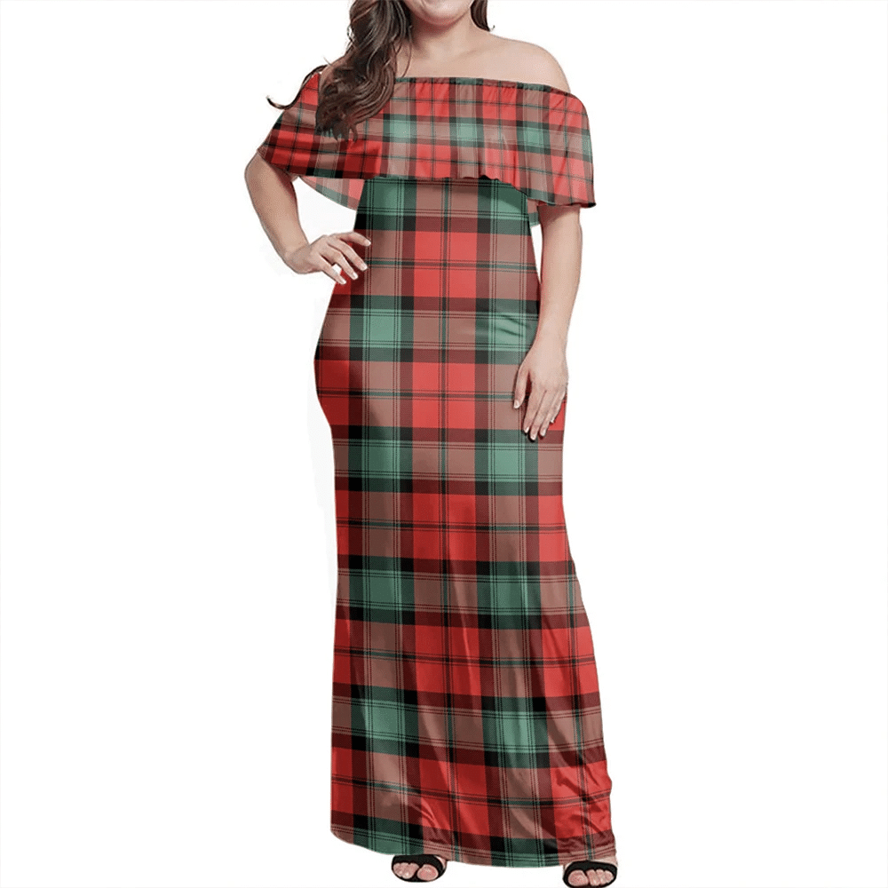 Clan Kerr Ancient Tartan Hawaii Dress HP44 Clan Kerr Tartan Hawaii Dress   