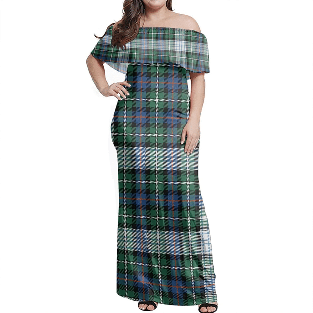 Clan MacKenzie Dress Ancient Tartan Hawaii Dress DH47 Clan MacKenzie Tartan Hawaii Dress   