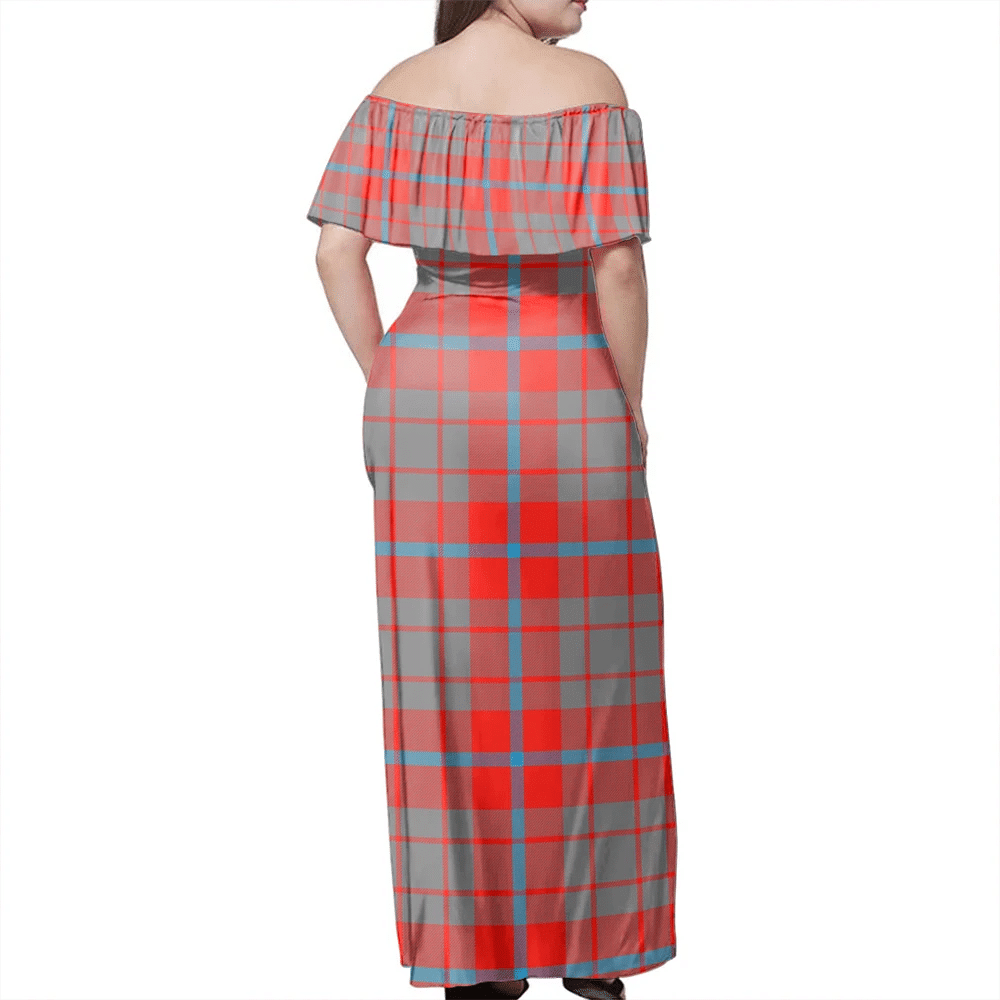 Clan Moubray Tartan Hawaii Dress KP18 Clan Moubray Tartan Hawaii Dress   