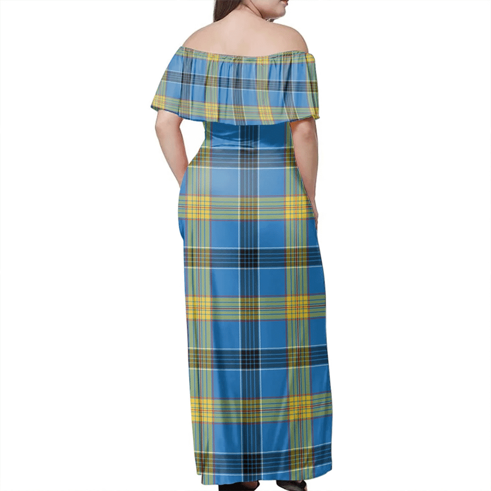 Clan Laing Tartan Hawaii Dress JF34 Clan Laing Tartan Hawaii Dress   