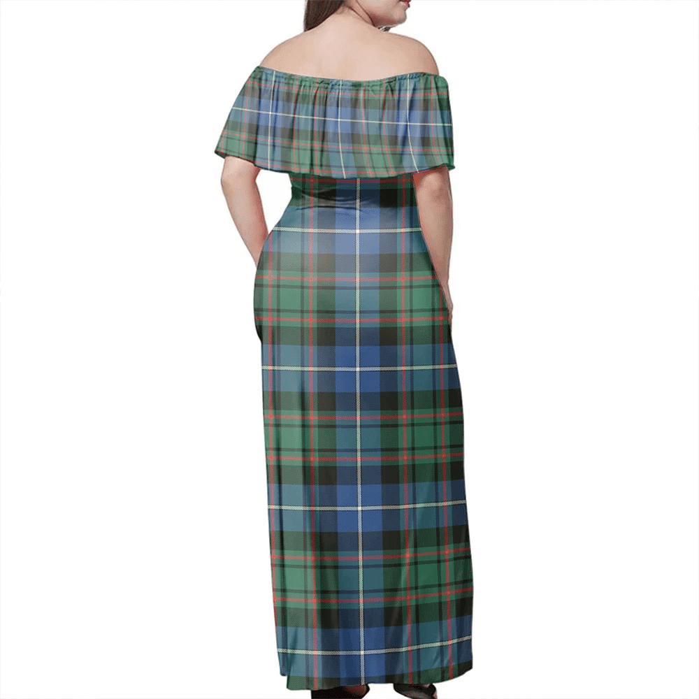 Clan MacRae Hunting Ancient Tartan Hawaii Dress BI99 Clan MacRae Tartan Hawaii Dress   