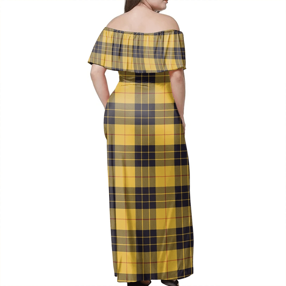 Clan MacLeod Of Lewis Ancient Tartan Hawaii Dress CG83  Tartan Hawaii Dress   