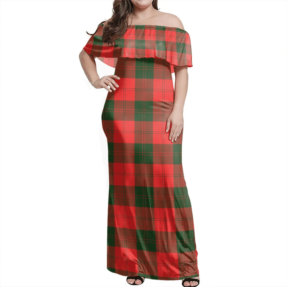 Clan Erskine Modern Tartan Hawaii Dress GW50 Clan Erskine Tartan Hawaii Dress   