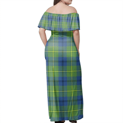 Clan Johnston Ancient Tartan Hawaii Dress ZX83 Clan Johnston Tartan Hawaii Dress   