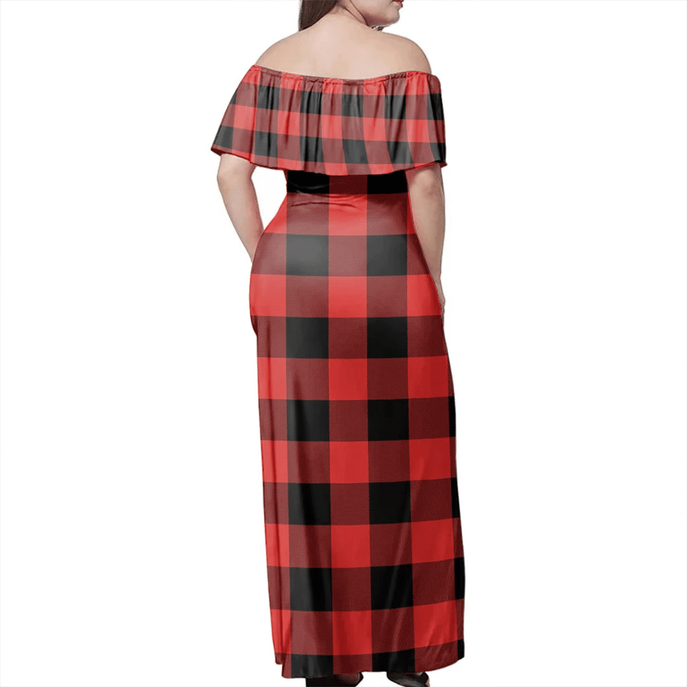 Clan Rob Roy MacGregor Modern Tartan Hawaii Dress JB71 Clan MacGregor Tartan Hawaii Dress   