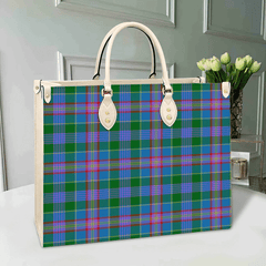 Clan Ralston Tartan Leather Bag SZ23 Clan Ralston Tartan Today   