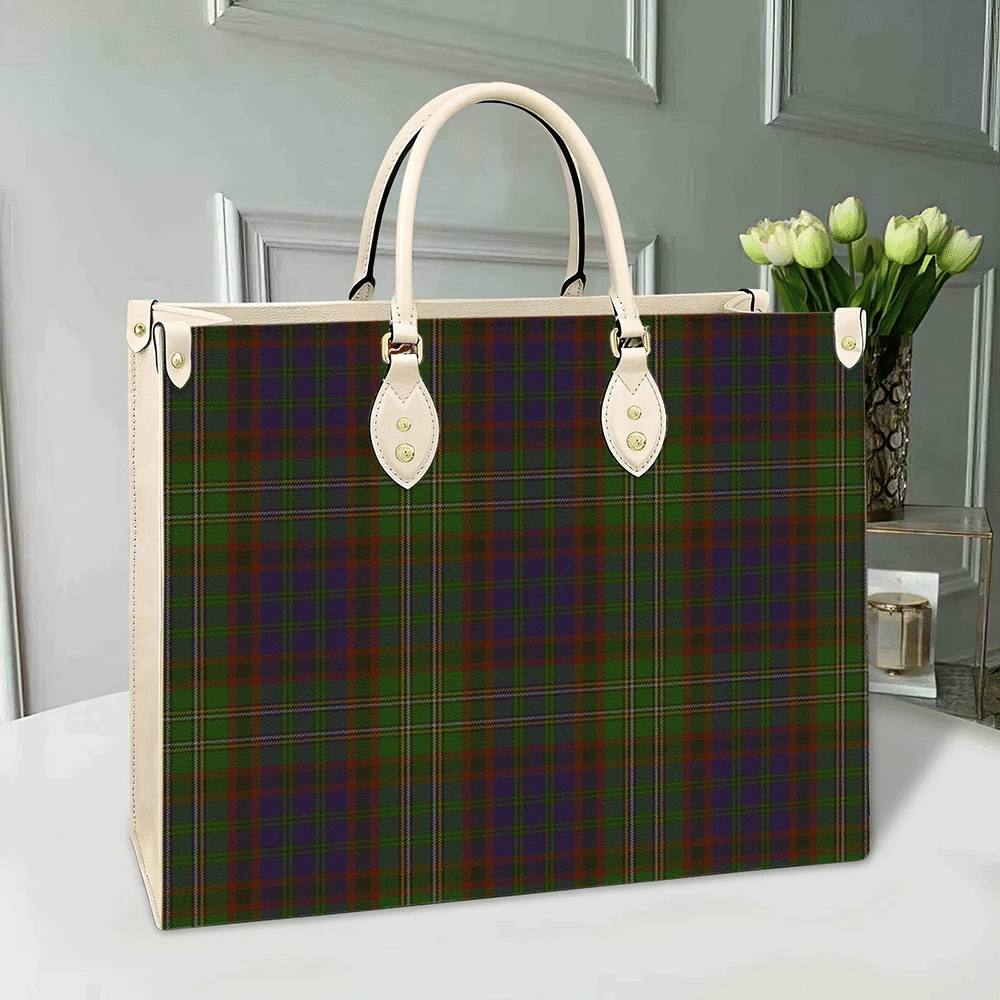 Clan Cunningham Hunting Modern Tartan Leather Bag SG88 Clan Cunningham Tartan Today   