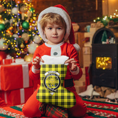 Clan MacLeod of Lewis Modern Tartan Crest Christmas Stocking CG59 MacLeod of Lewis Modern Tartan Tartan Stocking   
