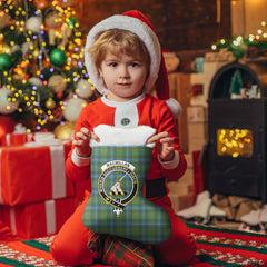 Clan MacMillan Hunting Ancient Tartan Crest Christmas Stocking XR23 MacMillan Hunting Ancient Tartan Tartan Stocking   