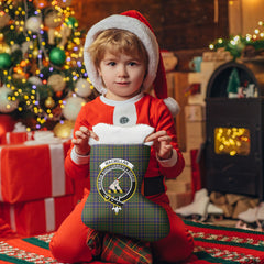 Clan MacMillan Hunting Modern Tartan Crest Christmas Stocking HZ70 MacMillan Hunting Modern Tartan Tartan Stocking   