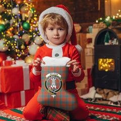 Clan McLean of Duart Ancient Tartan Crest Christmas Stocking EC43 McLean of Duart Ancient Tartan Tartan Stocking   