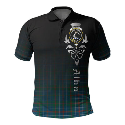Clan MacHardy Ancient Tartan Polo Shirt - Alba Celtic Style