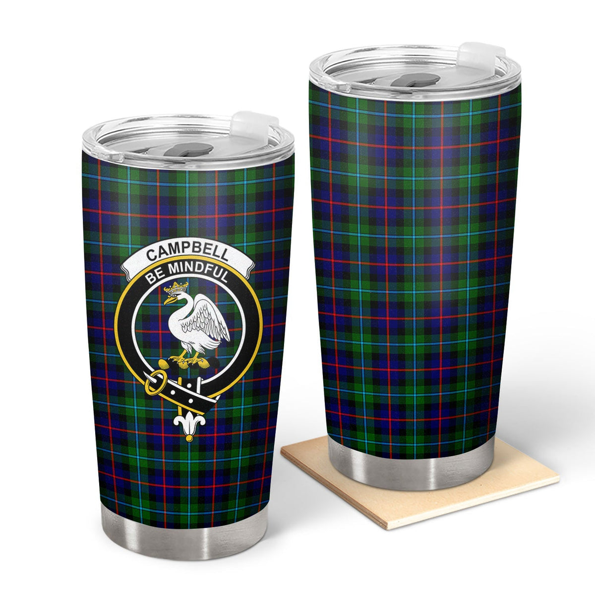 Clan Campbell of Cawdor Modern Tartan Crest Tumbler DL12 Clan Campbell of Cawdor Tartan Today   